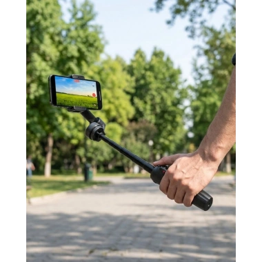 3 Axis Telefon Gimbal Stabilizer Video Çekim Sabitleyici