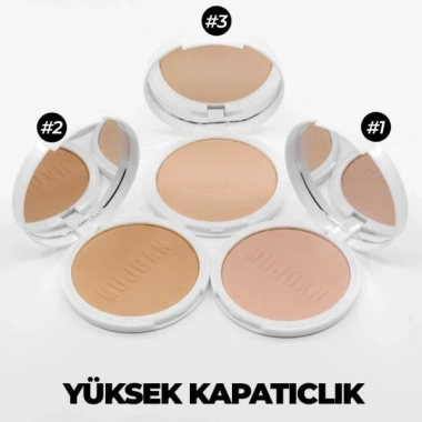 3lü Profesyonel Mat Pudra Seti