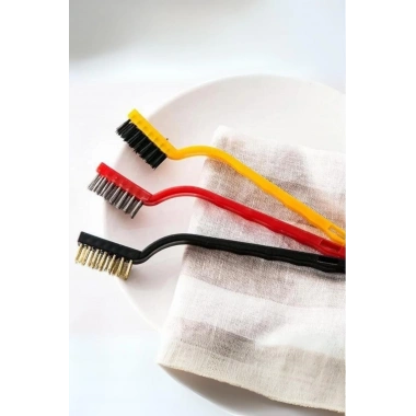 3lü Tel Fırça Seti