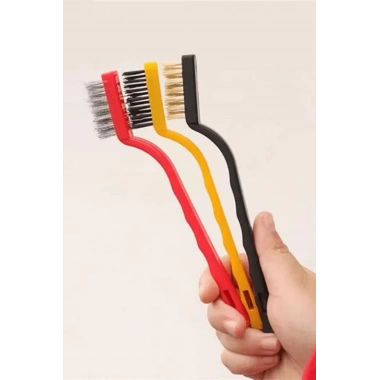 3lü Tel Fırça Seti