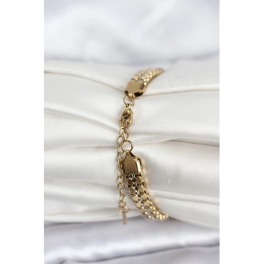 316L Çelik Gold Renk Kadın Bileklik