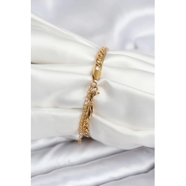 316L Çelik Gold Renk Yazı Yazmaya Uygun Kadın Bileklik