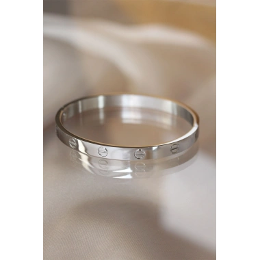 316L Çelik Silver Renk Bilezik