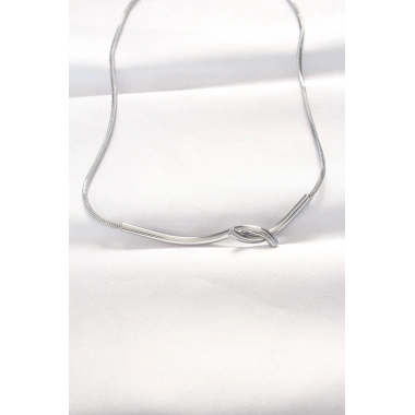 316L Çelik Silver Renk Kolye