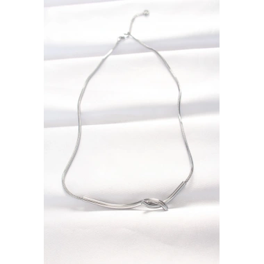 316L Çelik Silver Renk Kolye