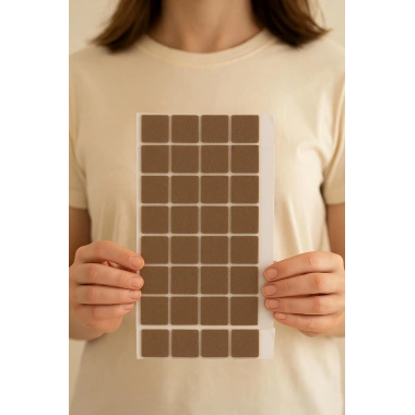 32’li Yapışkanlı Mobilya Masa Sandalye Parke Zemin Ayak Koruyucu Kaydırmaz Keçe