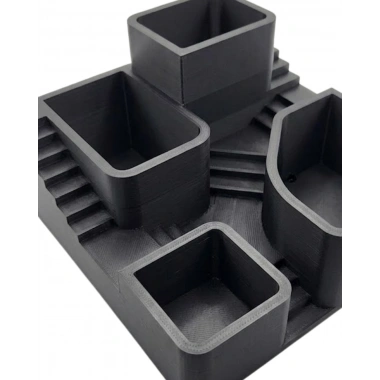 3D Baskı Kaktüs ve Sukulent Saksı Seti Çok Katlı Şık Ev Ofis Dekoru