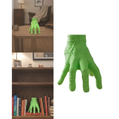3D Yeşil El Biblo 27x22 cm Dikkat Çekici Ev Dekorasyonu