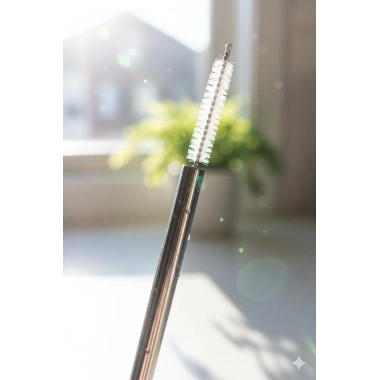 3’lü Paslanmaz Çelik Pipet Temizleme Fırçası Seti