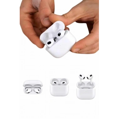 3.Nesil İOS Android Uyumlu Bluetooth 5.0 Beyaz Çağrı Cevaplama