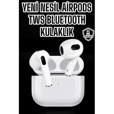 3.Nesil TWS Bluetooth Kulaklık Mikrofonlu ANC Özelliği Dokunmatik Kontrol