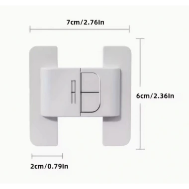 4 Adet Buzdolabı Çekmece ve Dolap Kapağı Çocuk Kilidi