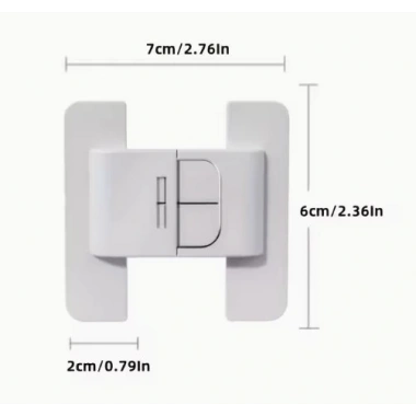 4 Adet Buzdolabı Çekmece ve Dolap Kapağı Çocuk Kilidi