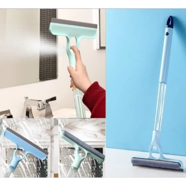 4 in 1 Spreyli Çek Çekli Camsil ve Fırça Aparatı