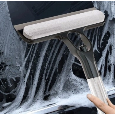 4 in 1 Spreyli Çek Çekli Camsil ve Fırça Aparatı (5468)