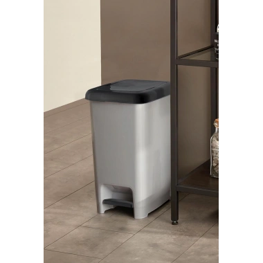 40 Litre Basmalı Çöp Kovası