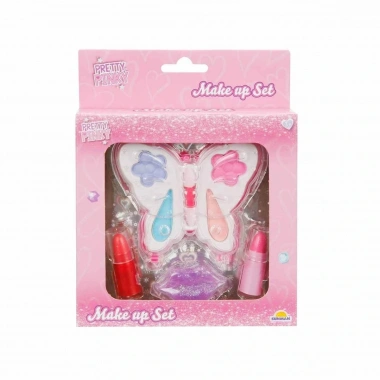 4276 Pretty Pinky Kelebek Mini Makyaj Seti - 1 Adet Gönderilir