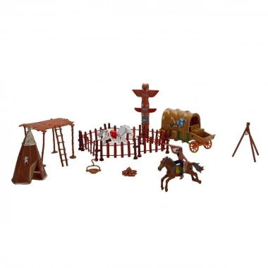 4961 SUN-RST-WES-KOVBOY OYUN SET POŞETLİ KRTL 3A