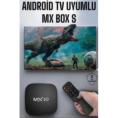 4K TV Uyumlu HD Çözünürlüklü Mx Box S 8 GB