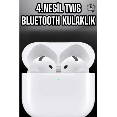 4.Nesil Kaliteli TWS Android ve İOS Uyumlu Mikrofonlu Kulaklık