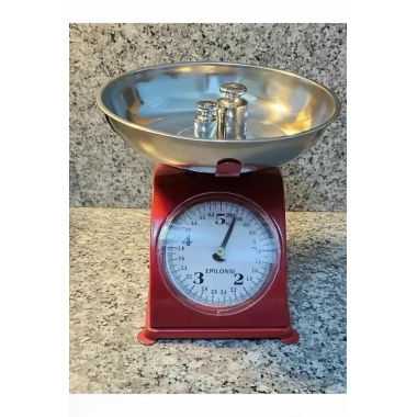 5 Kg Retro Nostalji Mutfak Tartısı Analog Terazi