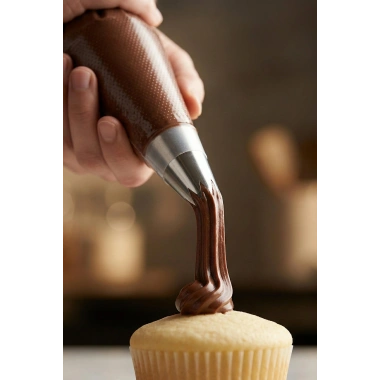 50 Adet Tek Kullanımlık Şeffaf Krema Sıkma Torbası Seti