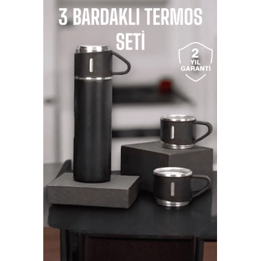 500 ml Kapasiteli Taşınabilir Basınçlı Termos Seti Günlük Kullanım için İdeal