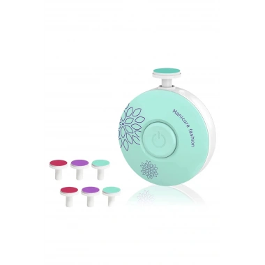 6 Başlıklı Pilli Tırnak Törpüsü ( Bebekler Kullanılabilir ) (5468)