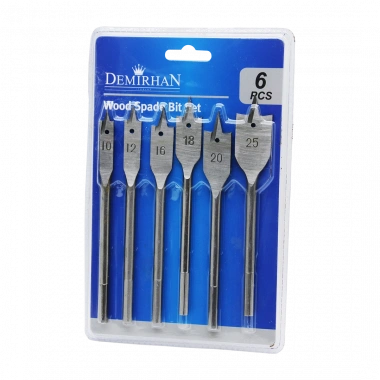 6 PARÇA  YAPRAK MATKAP UCU SET10-12-16-18-20-25 (5468)