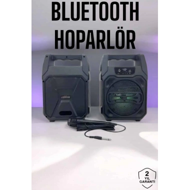 6.5 İnç Kablosuz Hoparlör Bluetooth Bağlantılı Yüksek Ses Kaliteli