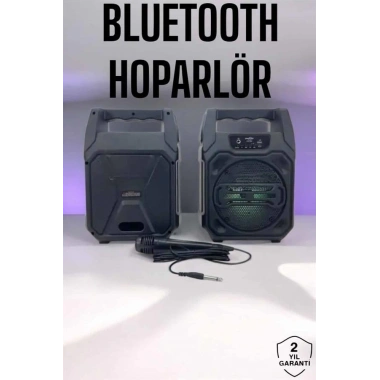 6.5 İnç Kablosuz Hoparlör Bluetooth Bağlantılı Yüksek Ses Kaliteli