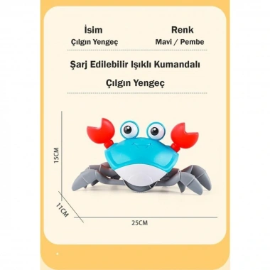 6721E ŞARJLI KUMANDALI YENGEÇ