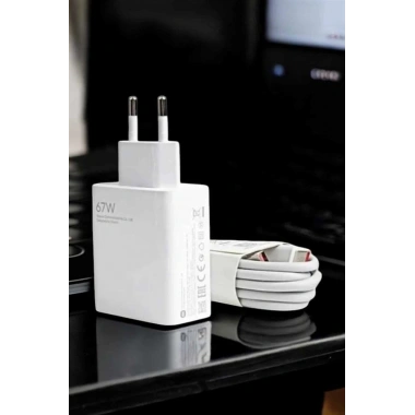 67W Şarj Aleti Turbo Hızlı Type-C Şarj