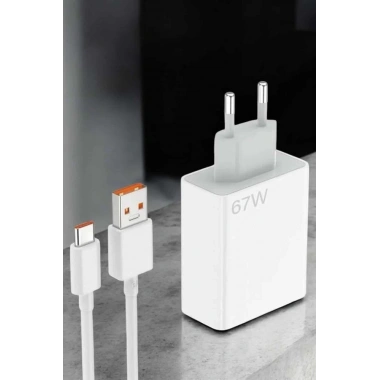 67W Şarj Aleti Turbo Hızlı Type-C Şarj