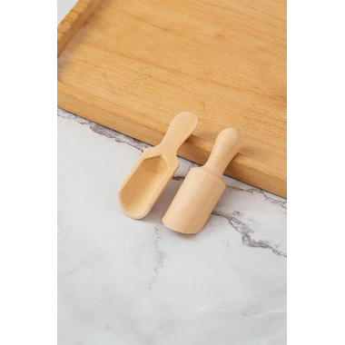 6’lı Ahşap Baharat Kaşığı