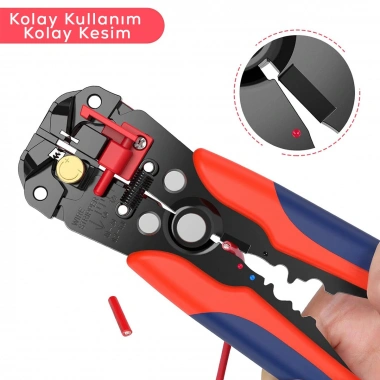 7 inç  KABLO SOYUCU VE KESİCİ PENSE (5468)