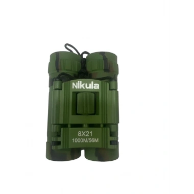 8x21 Dürbün Kamuflaj Av Dürbünü 56m/1000m Kauçuk Kaplama