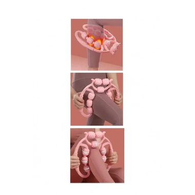 9 Tekerlekli Yoga Fitness Silindiri (Roller) (5468)