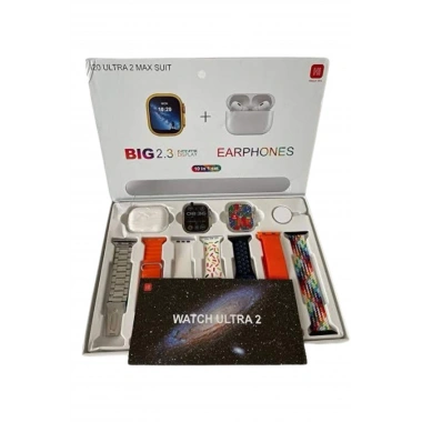 9 Ultra Akıllı Saat 49mm 2inç Ekran 7 Kordonlu ve Bluetooth Kulaklık