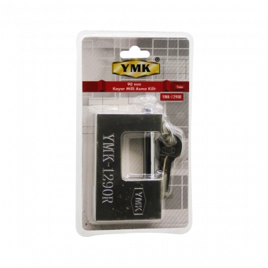 90MM GRİ KAYAR MİLLİ ASMA KİLİT (5468)