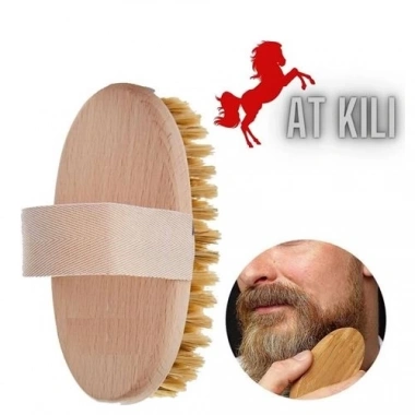 Absolute Sakinleştirici Sakal Tarama Doğal Fırçası