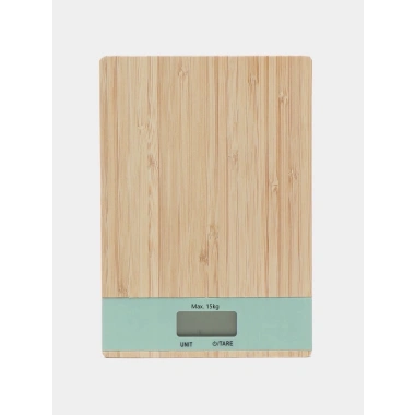 Ahşap Lüks Dijital Ekranlı 15 Kg 1 Gr Çok Şık Hassas Elektronik Mutfak Terazisi