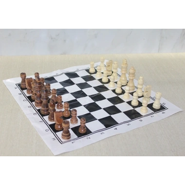 Ahşap Satranç Taşı 10 Cm