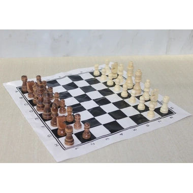 Ahşap Satranç Taşı 9 Cm Alk2603