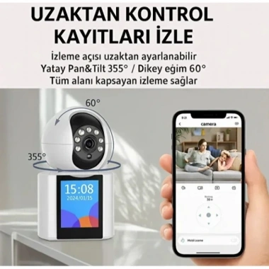Akıllı Ev Kamerası 2.4 GHz