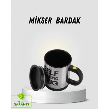 Akıllı Kendi Kendini Karıştıran Termal Kupa – Paslanmaz Çelik