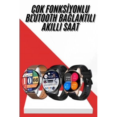 Akıllı Saat 1.5 Inç Amoled Ekran Çift Kordonlu GPS NFC Uyumlu