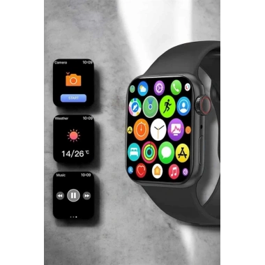 Akıllı Saat 44mm Çelik Kasa, OLED Ekran ve Gelişmiş Sağlık Takibi