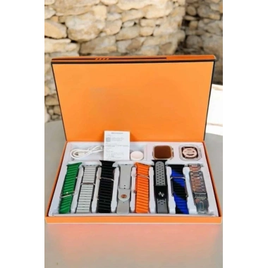 Akıllı Saat 7 Farklı Kordonlu Arama Cevaplayan Bildirim GPS Özelliği