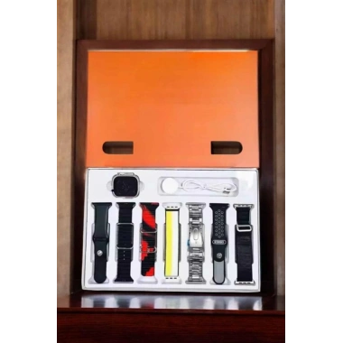 Akıllı Saat 7 Kordonlu Bildirim Görebilen Metal Kordon GPS Özelliği